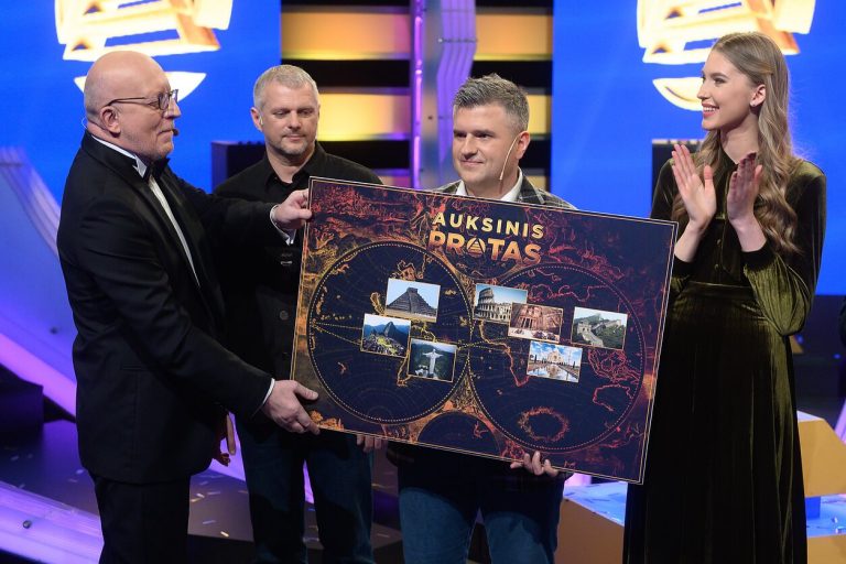 M. Giedraitis taip pat laimėjo „Auksinį protą“