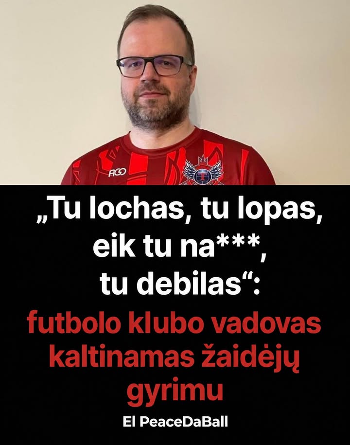 Reaguojant į aktualijas – „El PeaceDaBall“: Dvidešimt dviejų futbolo klubo „Trivartis“ futbolininkų tėvai nuogąstauja dėl…